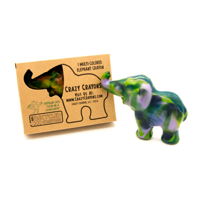 Crazy Crayons Jumbo Elephant