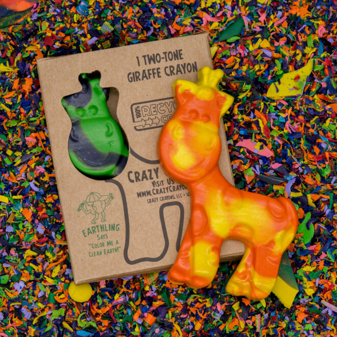 Crazy Crayons Medium Giraffe